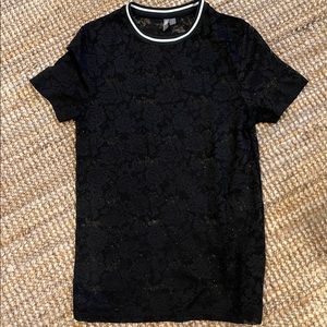 ASOS black lace shirt. Men’s size S